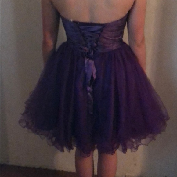 Purple prom dress - Picture 2 of 2